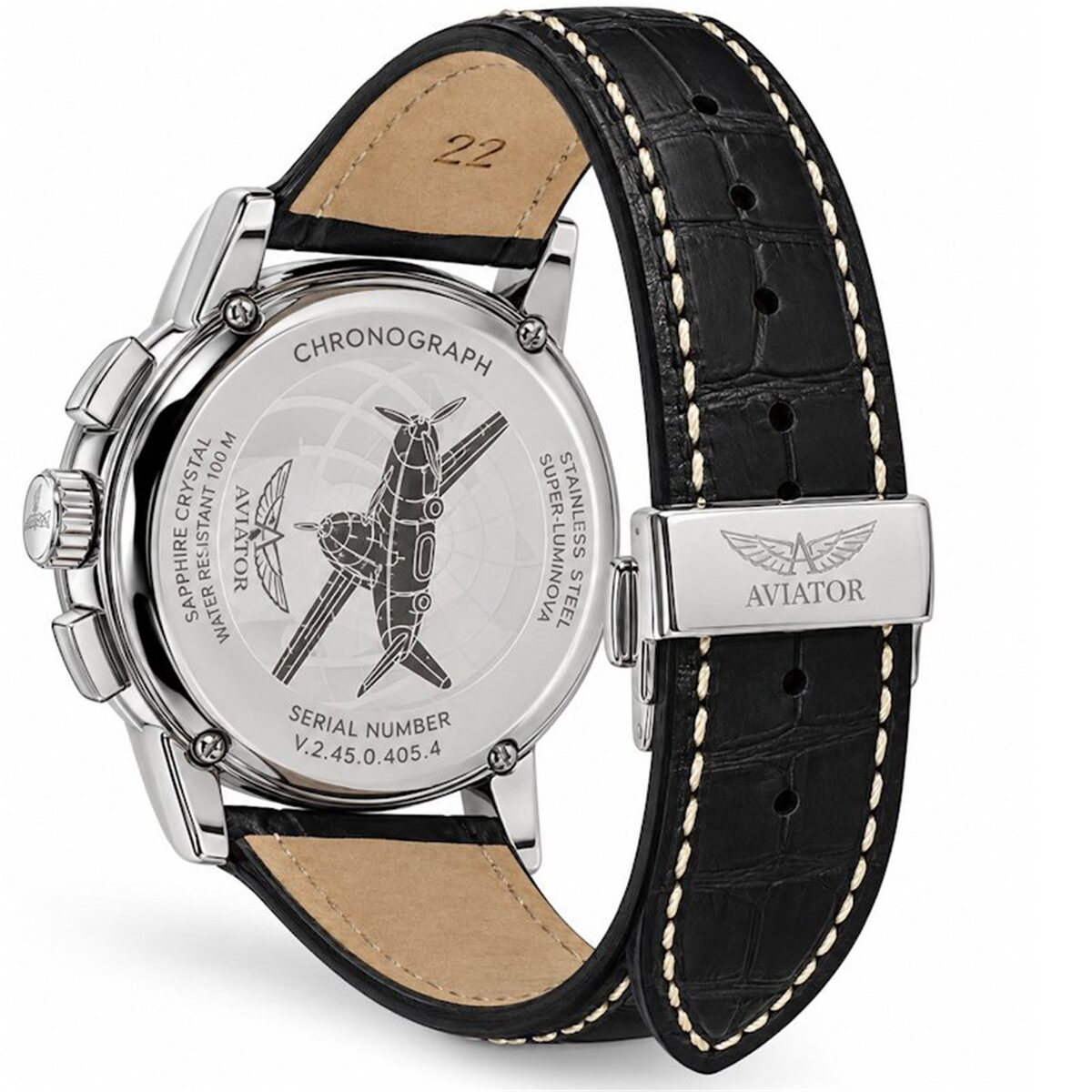 Мъжки часовник Aviator Douglas Chronograph V.2.45.0.405.4 4