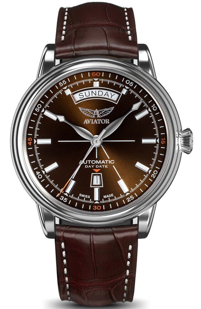 Мъжки часовник Aviator Douglas Day-Date V.3.20.0.140.4