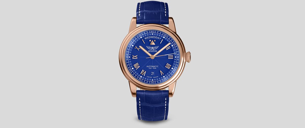 Мъжки часовник Aviator Douglas Day-Date V.3.35.2.277.4 - 2