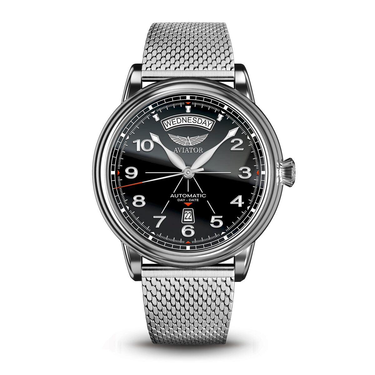 Мъжки часовник Aviator Douglas Day-Date V.3.44.0.397.5