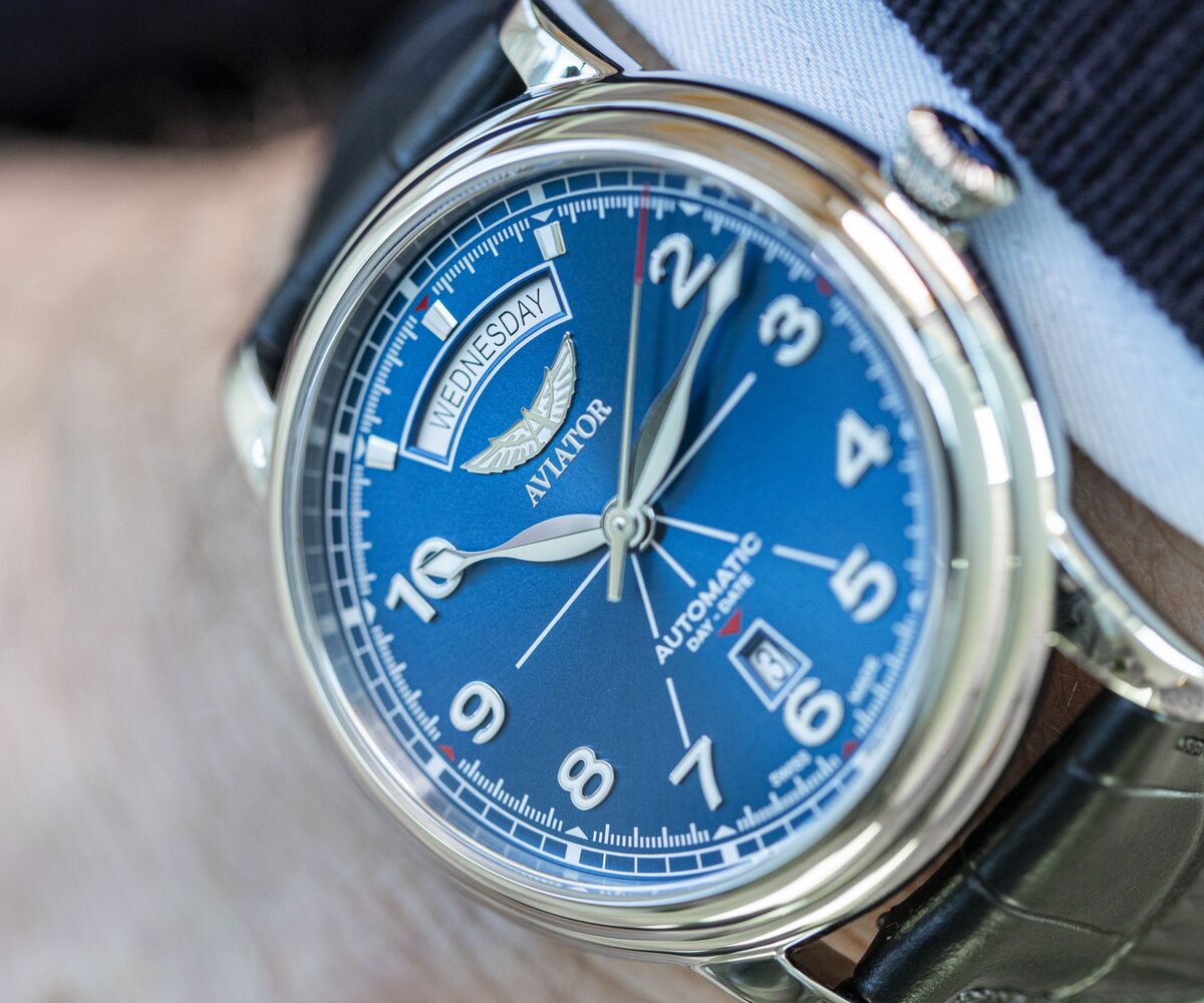 Мъжки часовник Aviator Douglas Day-Date V.3.44.0.401.0 4