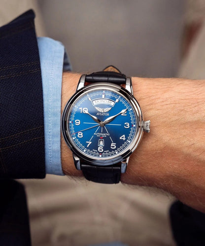 Мъжки часовник Aviator Douglas Day-Date V.3.44.0.401.4 2
