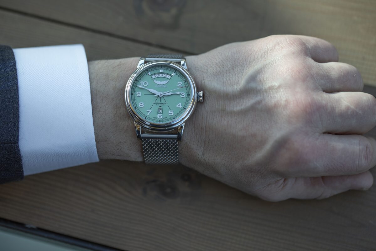 Мъжки часовник Aviator Douglas Day-Date V.3.44.0.403.5 2
