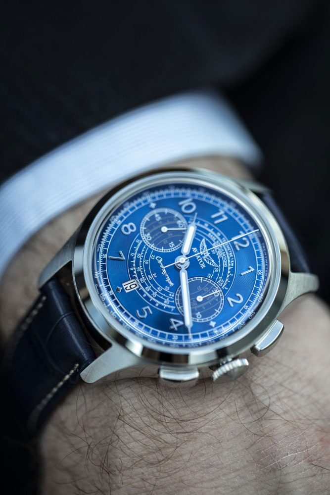 Дамски часовник Aviator Heritage Chronograph Trimeter Limited Edition V.4.40.0.356.4