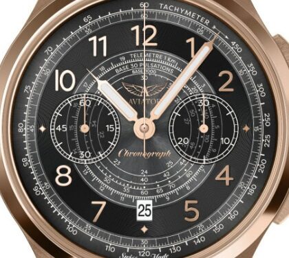 Мъжки часовник Aviator Heritage Chronograph Trimeter Limited Edition V.4.40.2.355.4