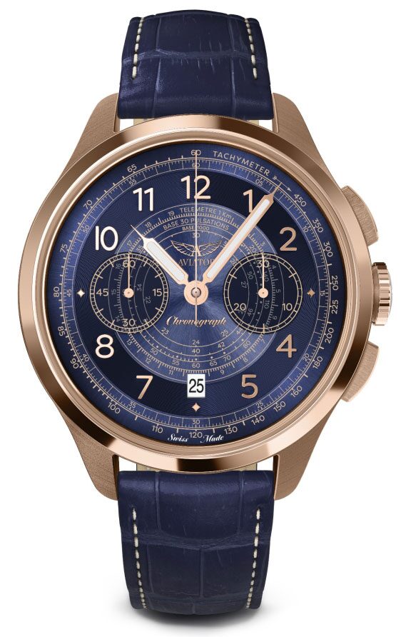 Мъжки часовник Aviator Heritage Chronograph Trimeter Limited Edition V.4.40.2.357.4