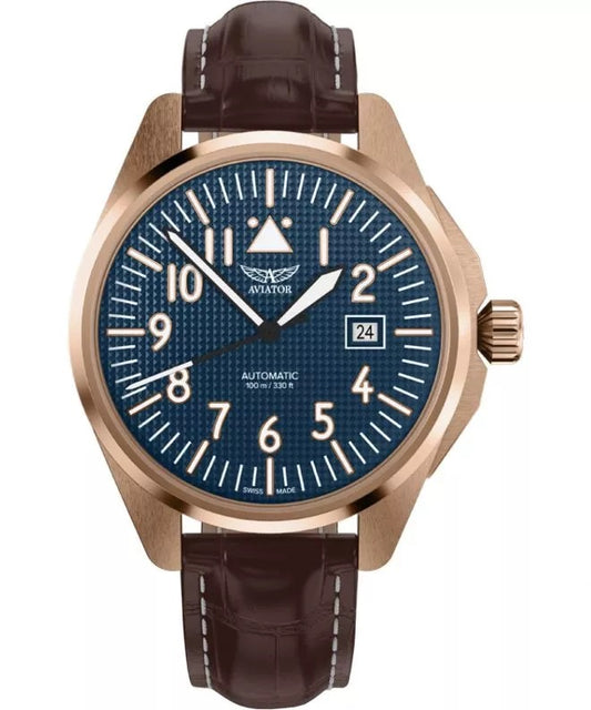 Часовник Aviator Airacobra Type B Automatic 42.8MM V.3.39.2.335.4