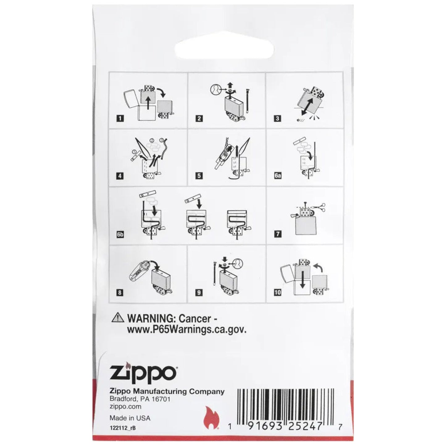 Комплект памук и филц Zippo - Cotton and Felt Service Kit 2