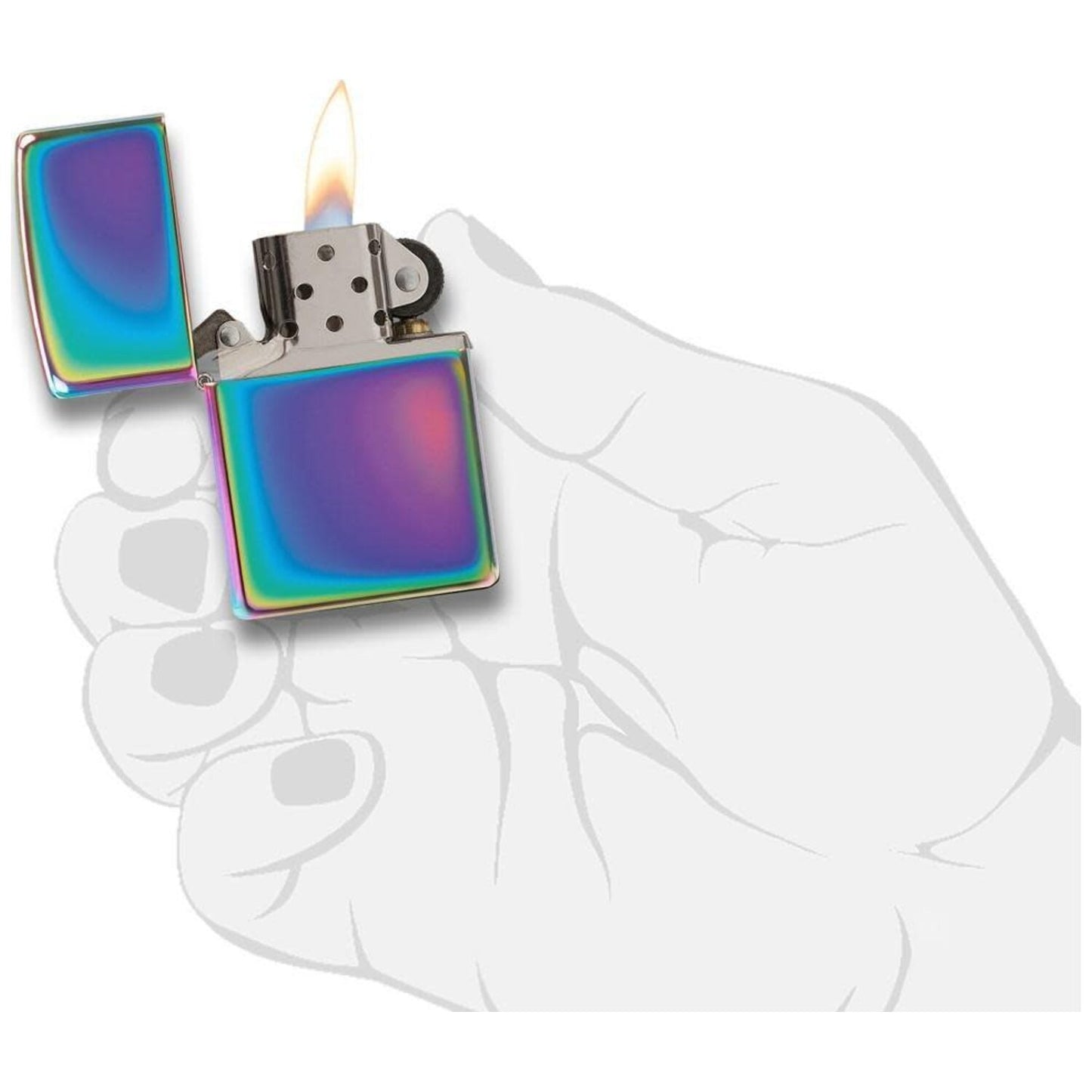 Запалка Zippo 151 Classic Multi Color 4