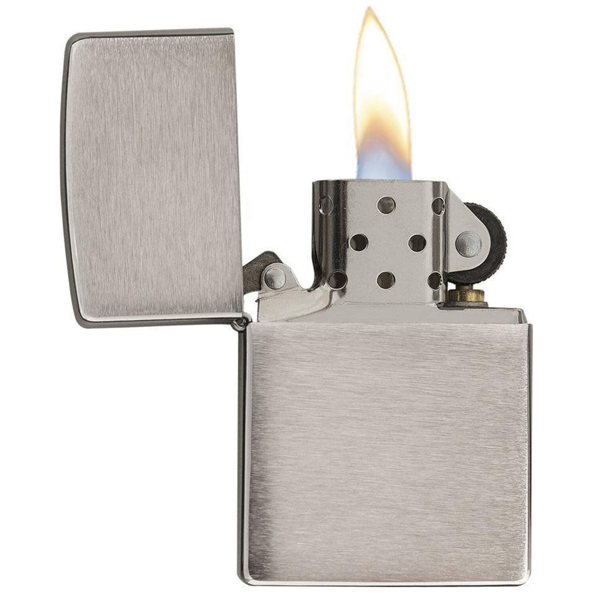 Запалка Zippo 200 - Classic Brushed Chrome 2