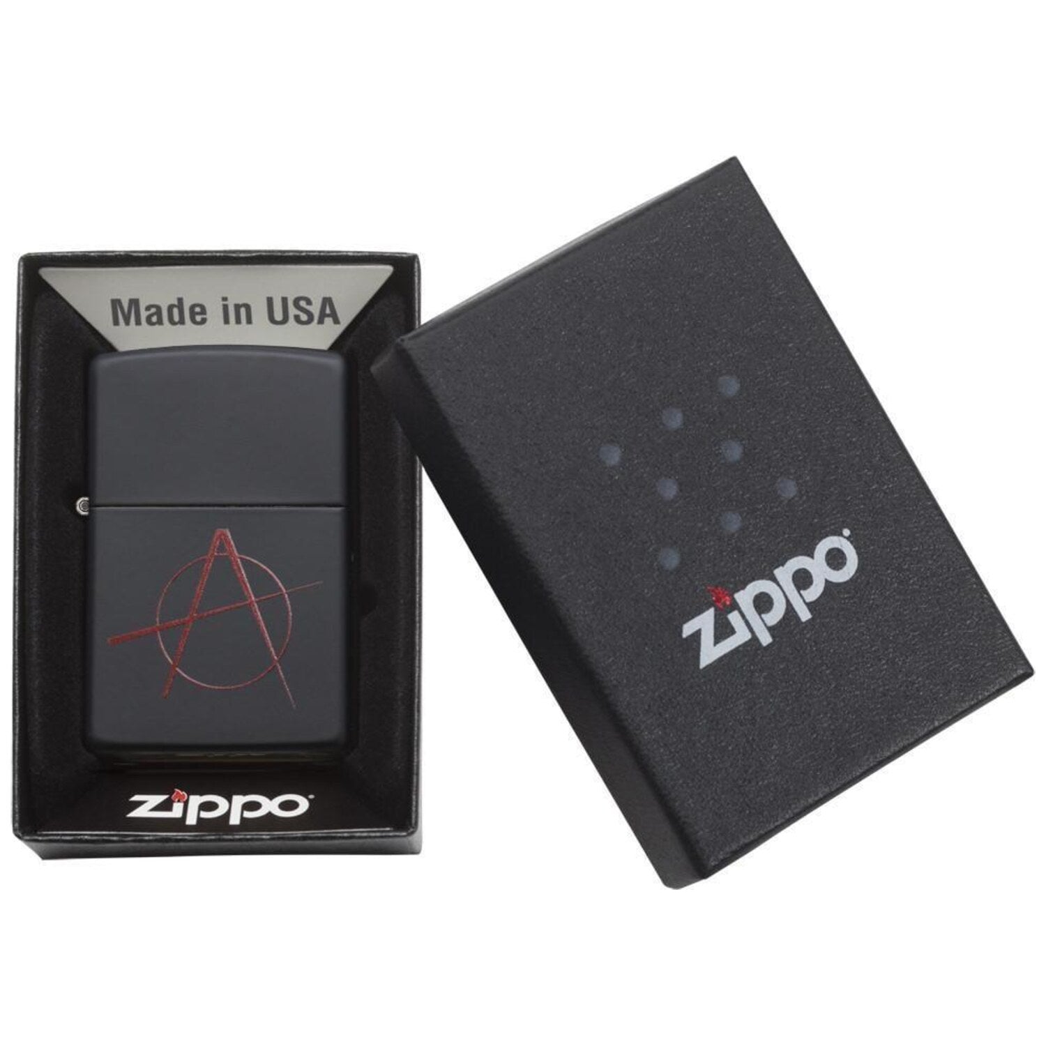 Запалка Zippo 20842 Anarchy Symbol 4