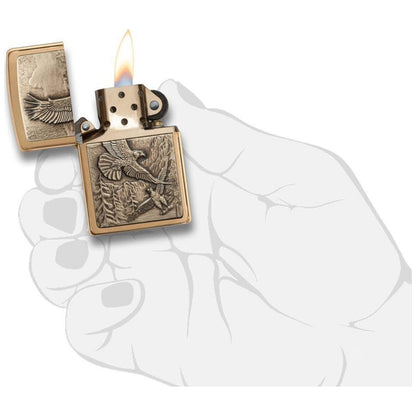 Запалка Zippo 20854 Soaring Eagles 4