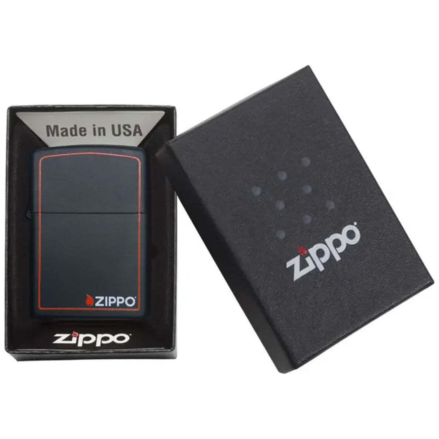 Запалка Zippo 218ZB Classic Black and Red 4