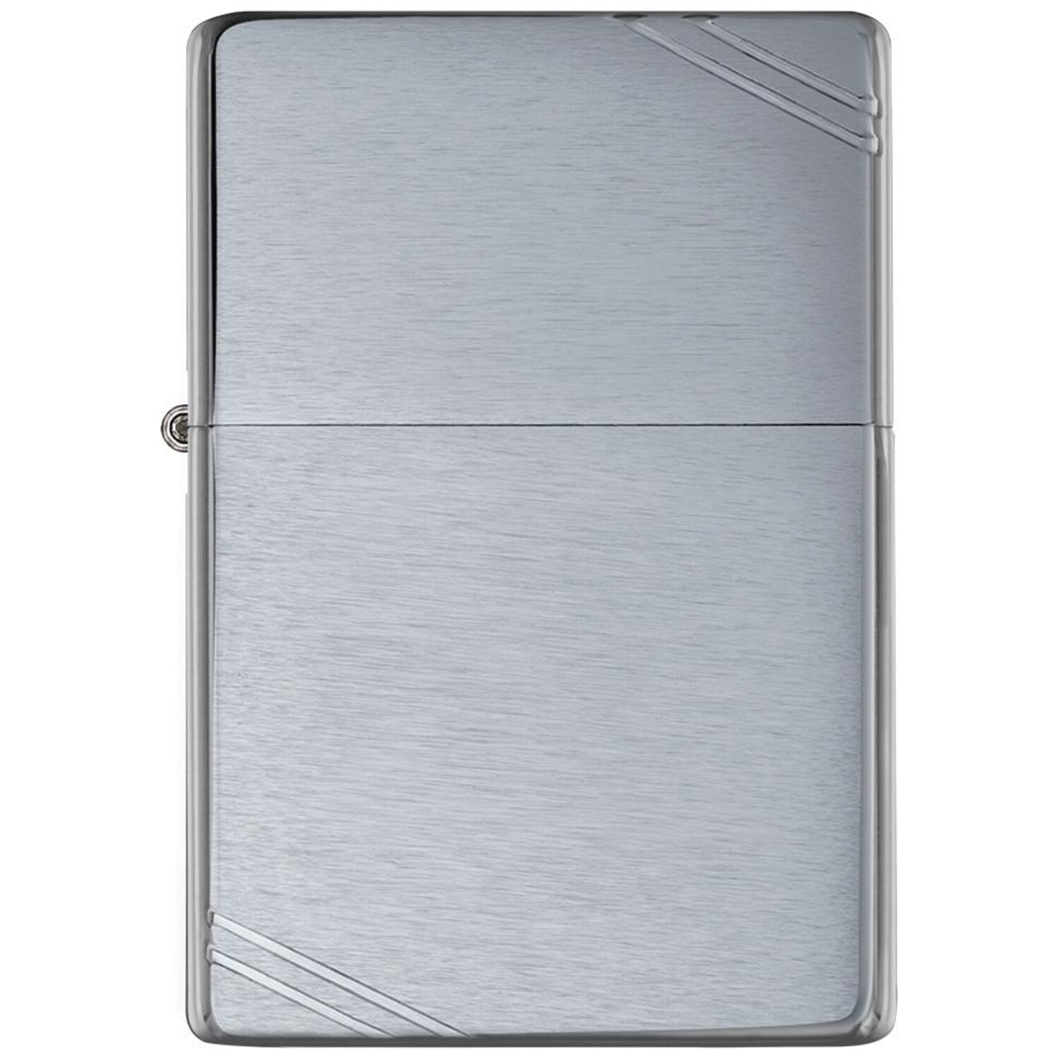 Запалка Zippo 230 Brushed Chrome Vintage 2