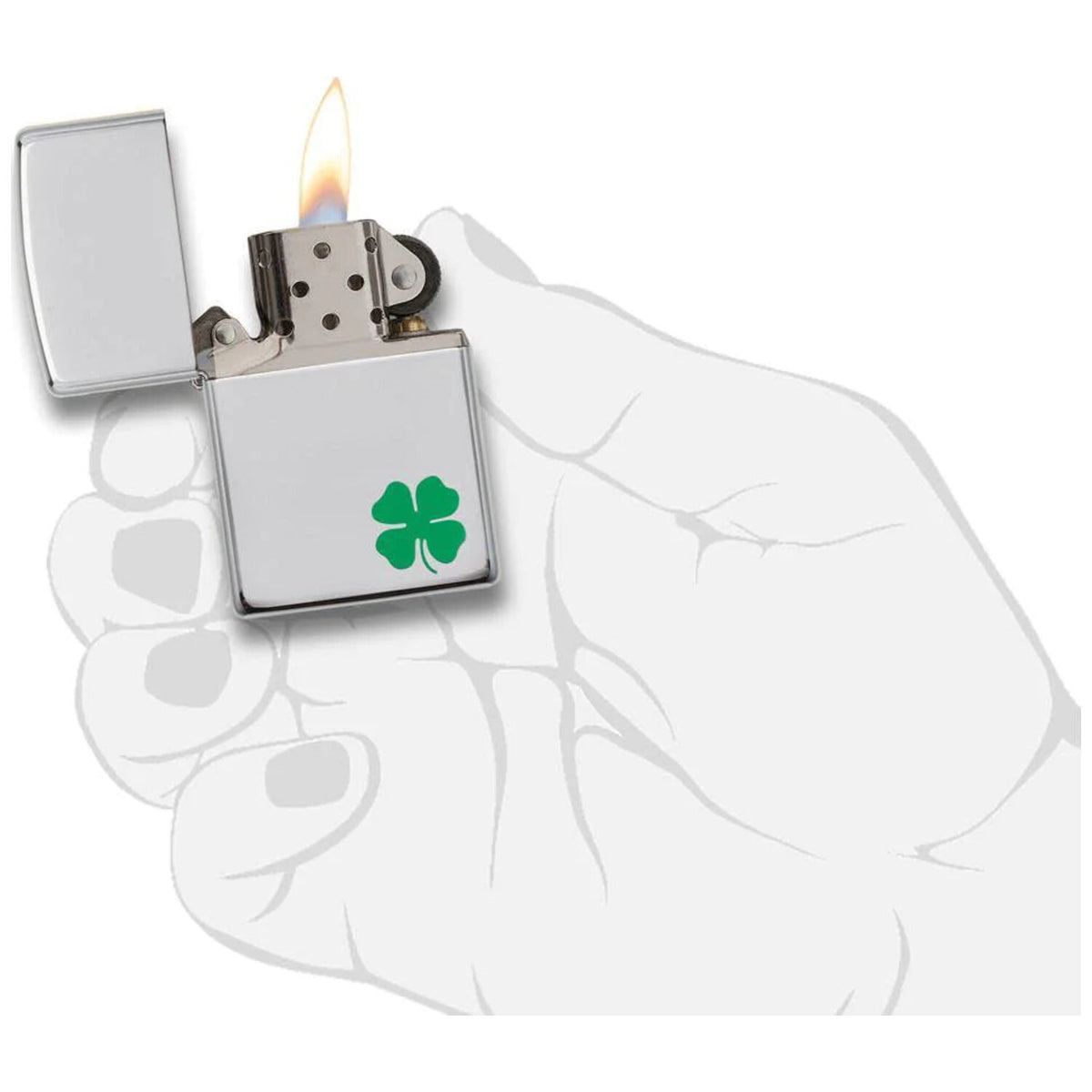 Запалка Zippo 24007 Bit O' Luck 4