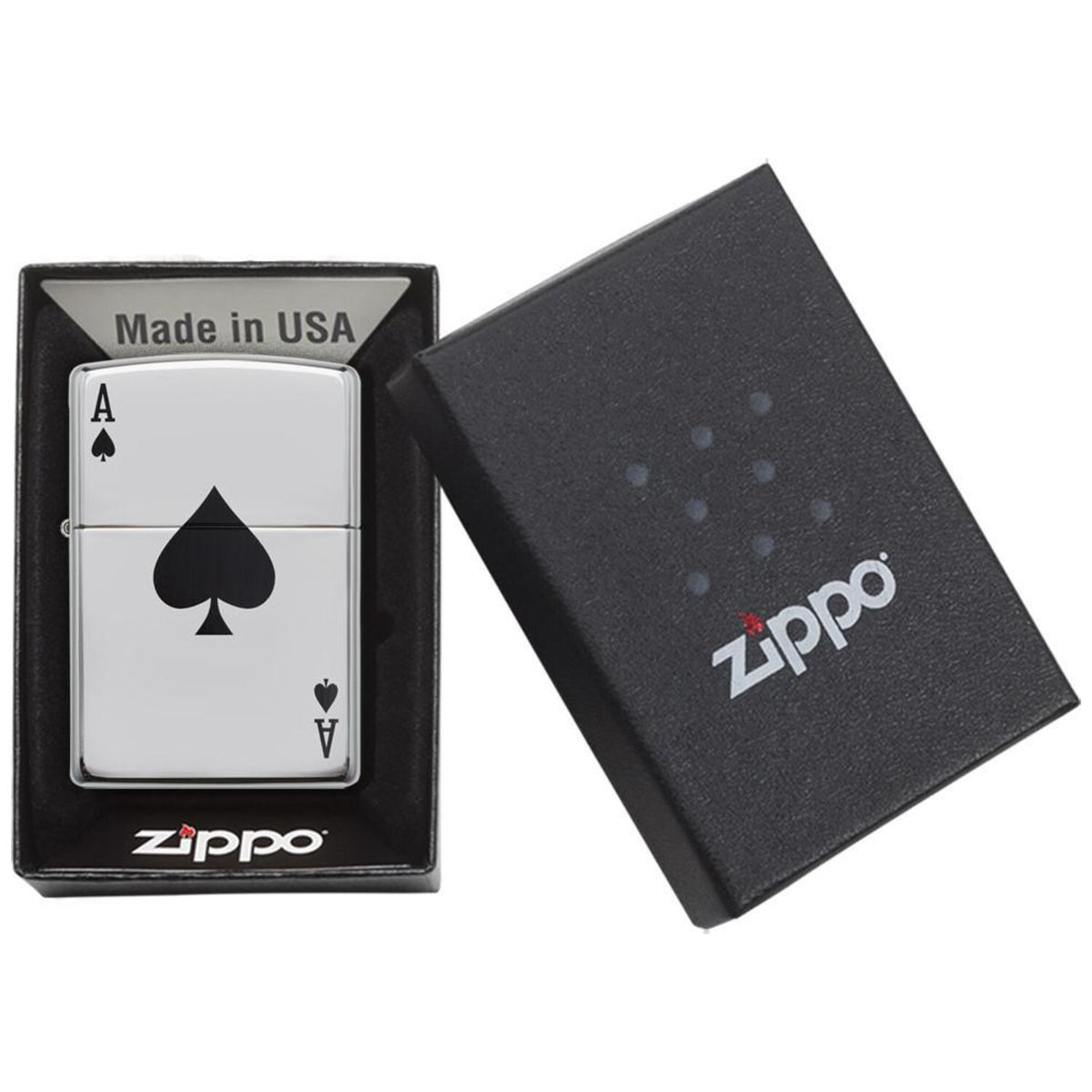 Запалка Zippo 24011 Spade Design 4