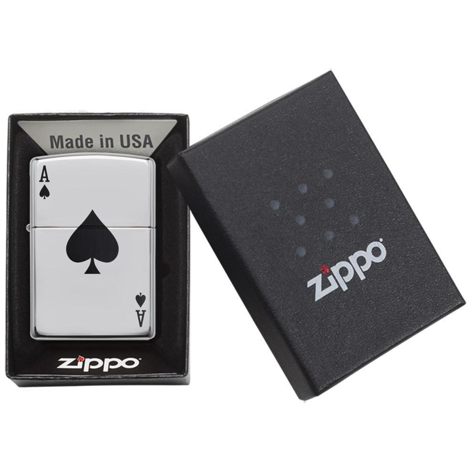 Запалка Zippo 24011 Spade Design 4