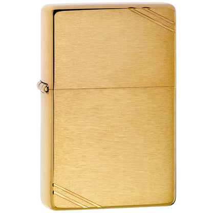 Запалка Zippo 240 Brushed Brass Vintage