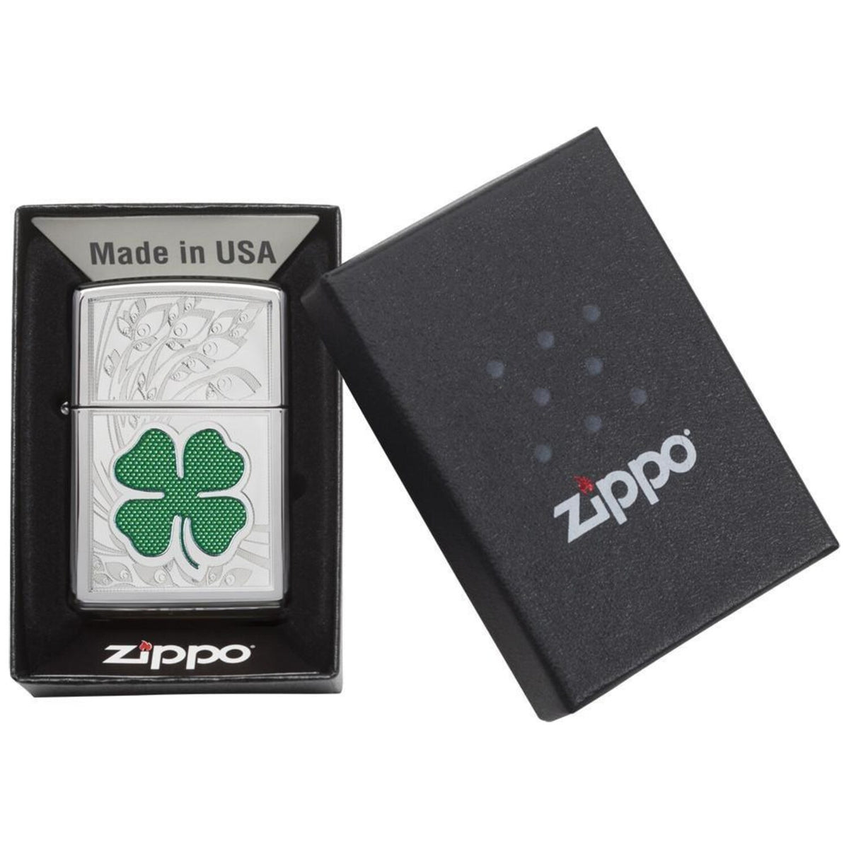 Запалка Zippo 24699 Clover Design 4