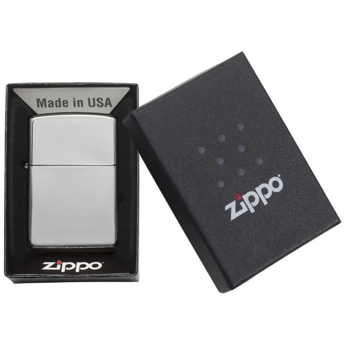 Запалка Zippo 250 Classic High Polish Chrome 4