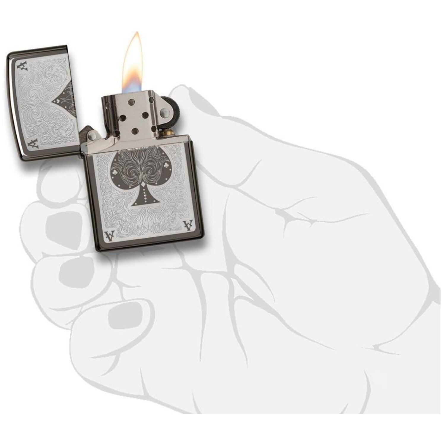 Запалка Zippo Ace 28323 3
