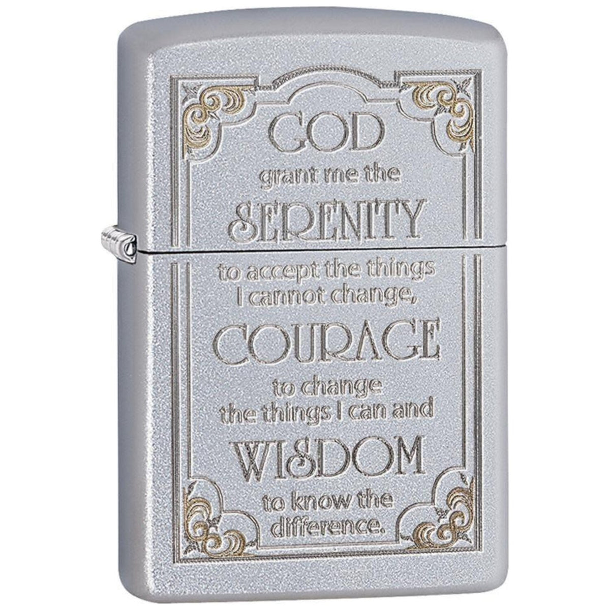 Запалка Zippo 28458 Serenity Prayer
