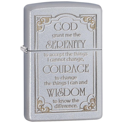 Запалка Zippo 28458 Serenity Prayer