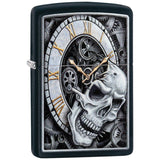 Запалка Zippo 29854 Skull Clock Design