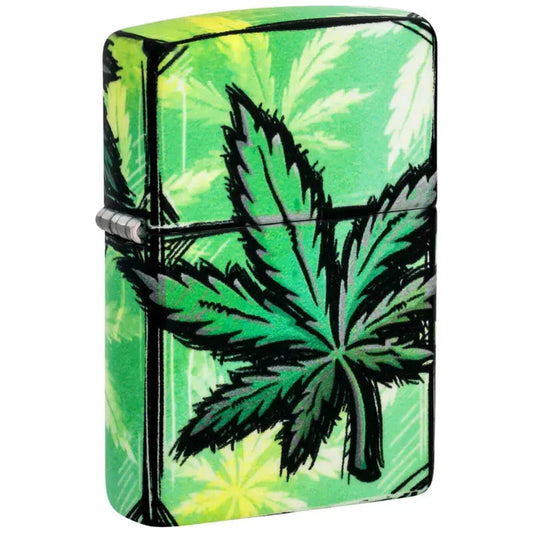 Запалка Zippo 46253 - Glowing Leaves Design