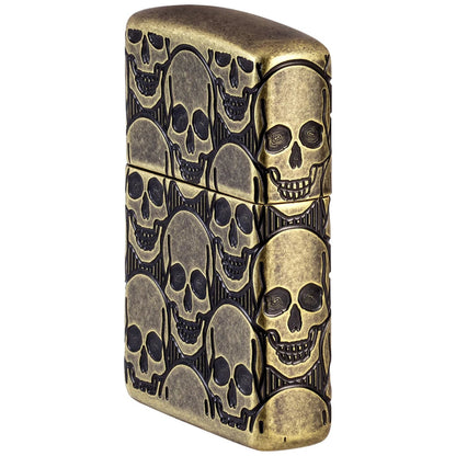 Запалка Zippo 46302 - Cackling Cranium Design 2