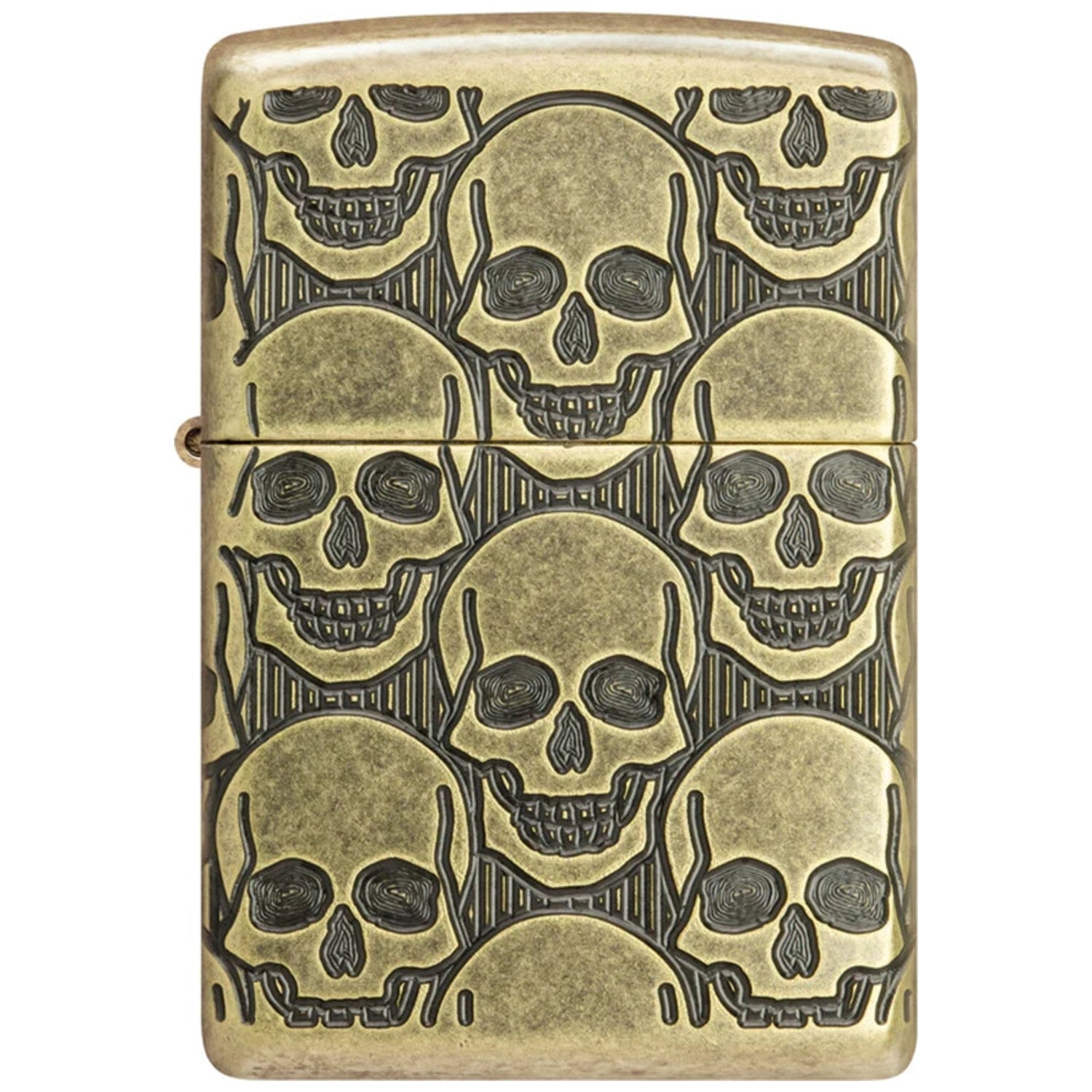 Запалка Zippo 46302 - Cackling Cranium Design 3