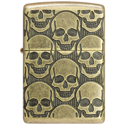 Запалка Zippo 46302 - Cackling Cranium Design 3