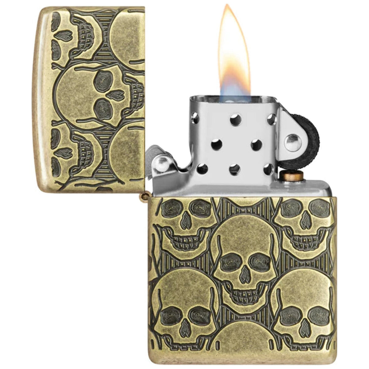 Запалка Zippo 46302 - Cackling Cranium Design 4