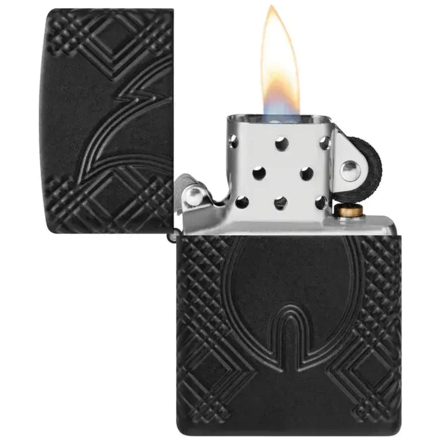 Запалка Zippo 46775 - Rivet Flame Design 3