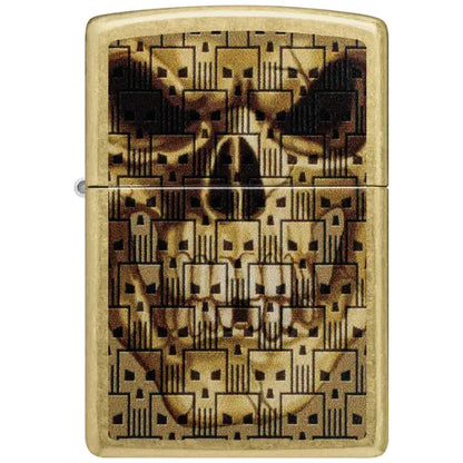Запалка Zippo 46937 - Skulls on Skulls Design 2