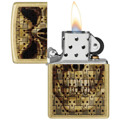 Запалка Zippo 46937 - Skulls on Skulls Design 3