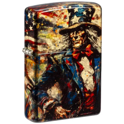 Запалка Zippo 47145 - Uncle Sam Fusion Design