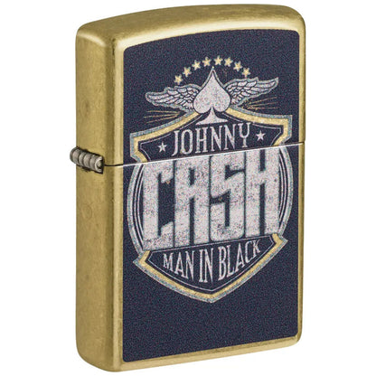 Запалка Zippo 47200 Johnny Cash Crest Design