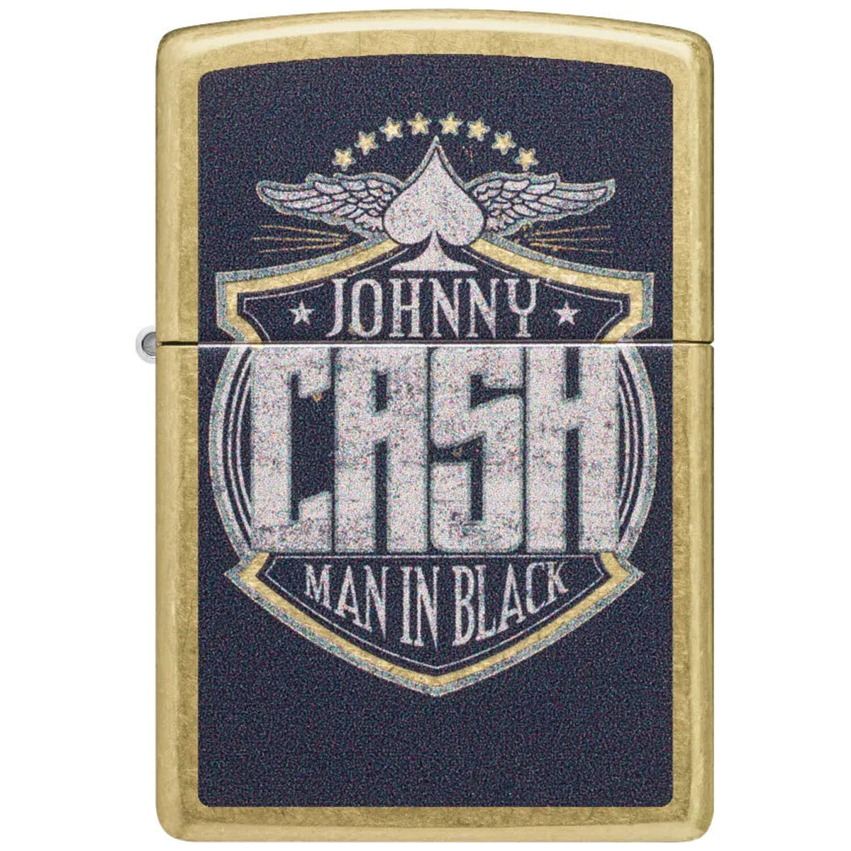 Запалка Zippo 47200 Johnny Cash Crest Design 2