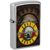 Запалка Zippo 47226 Guns N' Roses Flower Skull Design
