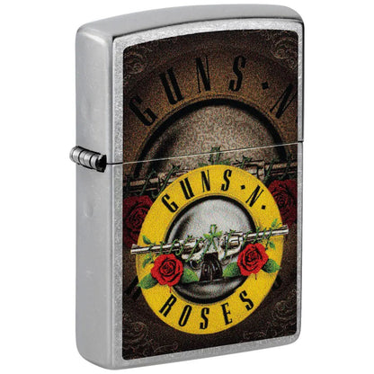 Запалка Zippo 47226 Guns N' Roses Flower Skull Design