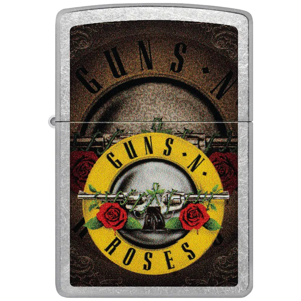 Запалка Zippo 47226 Guns N' Roses Flower Skull Design 2
