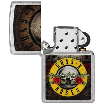 Запалка Zippo 47226 Guns N' Roses Flower Skull Design 4