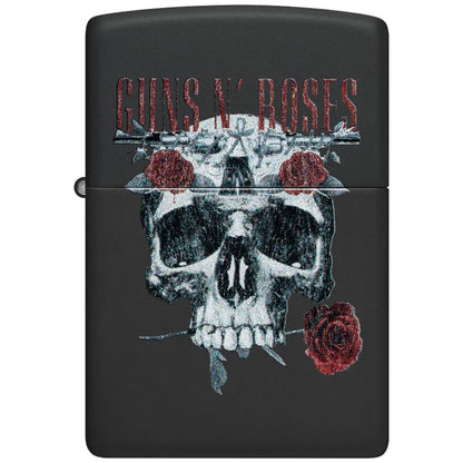 Запалка Zippo 47227 Guns N' Roses Flower Skull Design 2