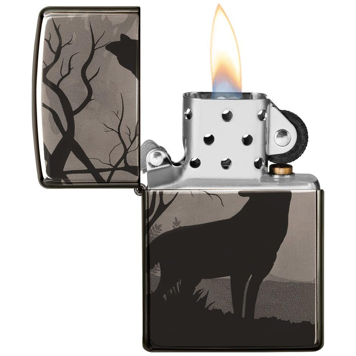 Запалка Zippo 49188 Wolf 360 Design 3