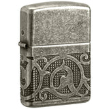 Запалка Zippo 49290 - Armor® Antique Silver Pattern Design