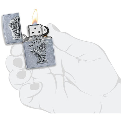 Запалка Zippo 49536 Dead Mans Hand Emblem Design 4