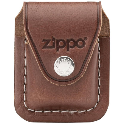 Калъф за запалка Zippo, кафяв, с клипс