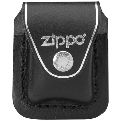 Калъф за запалка Zippo, черен, с клипс
