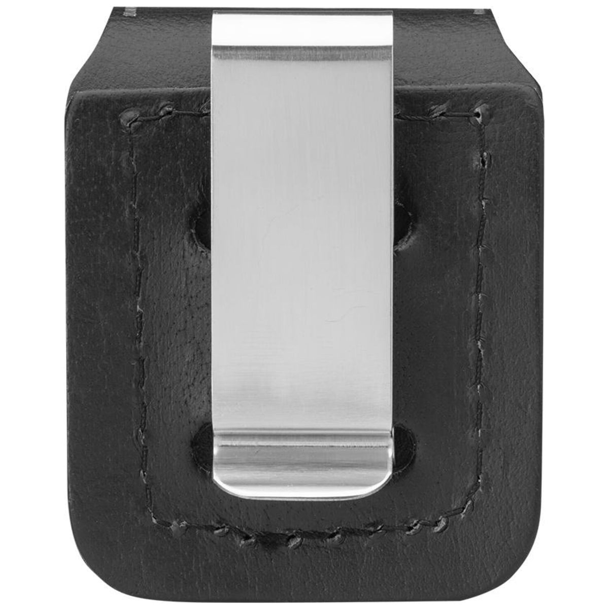Калъф за запалка Zippo, черен, с клипс 3